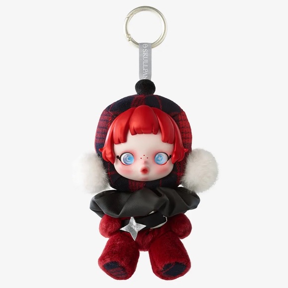 Popmart SKULLPANDA Winter Symphony Series Plush Rock On - Confirmed Sealed Box - Picture 1 of 5
